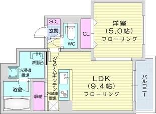 北１８条駅 徒歩4分 3階の物件間取画像